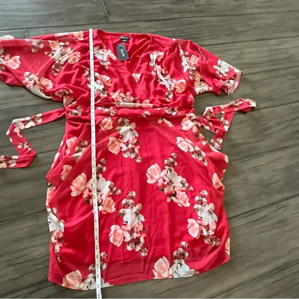 City Chic Sacred Lotus Dress - Size 20